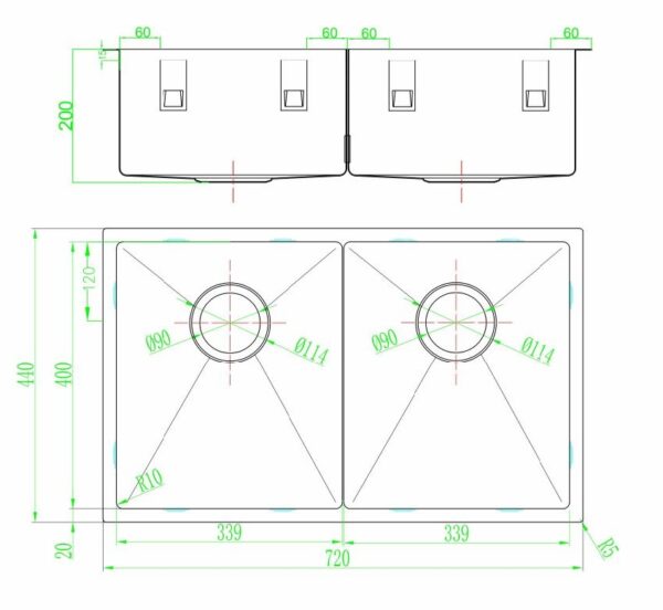 WH720 Drawing