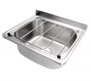 Stainless Steel Cleaners Sink with Grate CS1